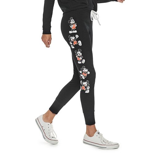 mickey mouse denim jogger pants for juniors
