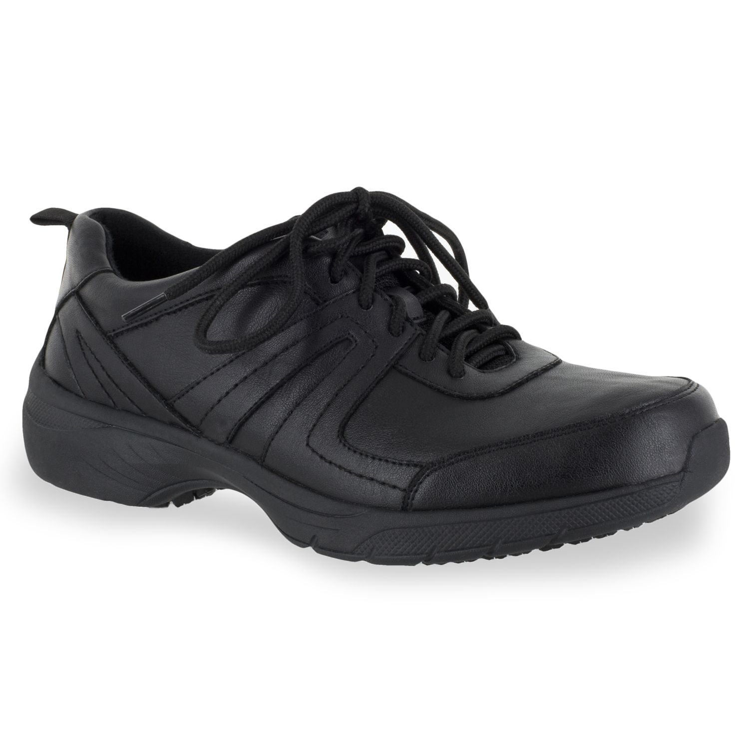 wide womens work shoes