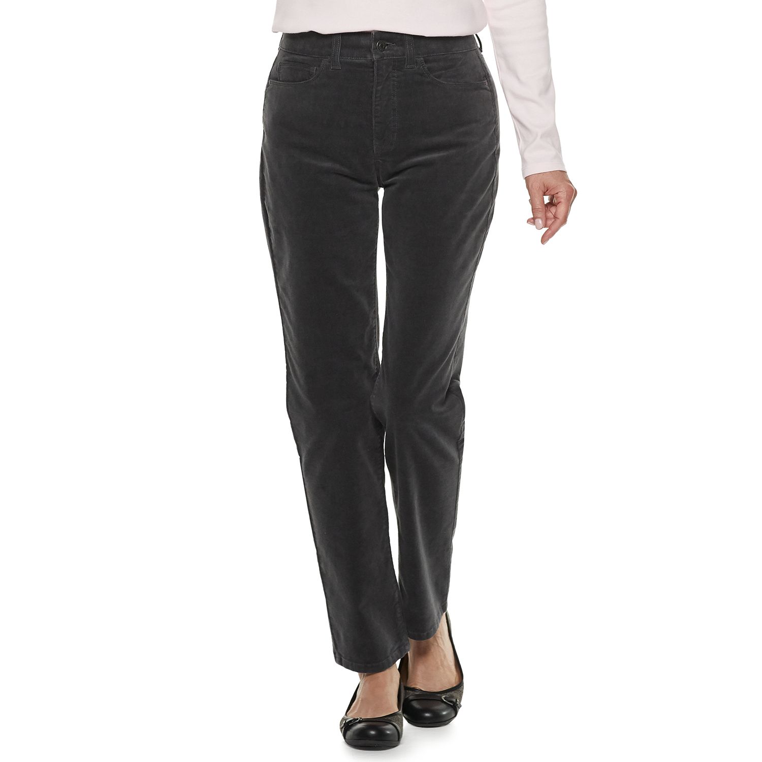 croft and barrow womens corduroy pants