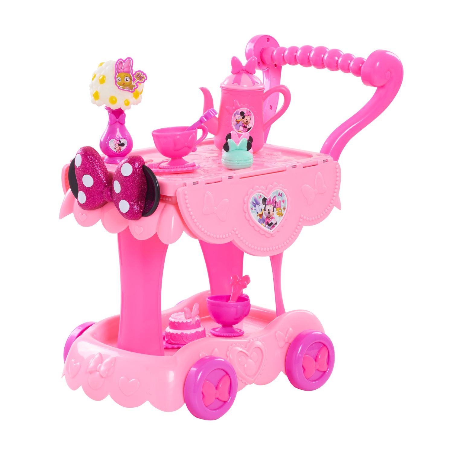 disney's minnie mouse happy helpers tea cart