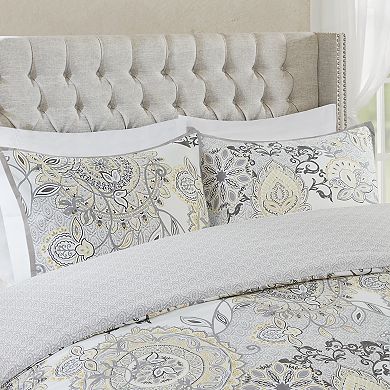 Madison Park Loleta 3-piece Reversible Duvet Cover Set