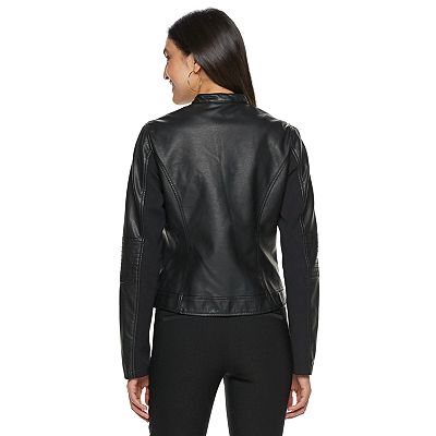 Women s Apt. 9 Faux Leather Moto Jacket