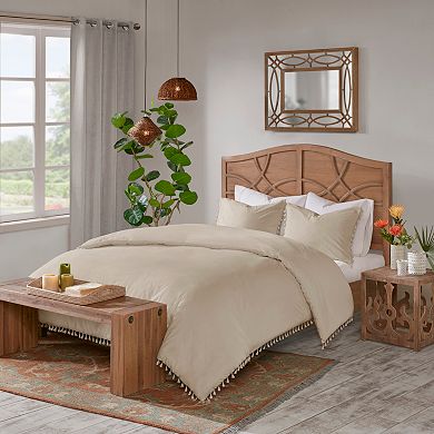 Madison Park Daisi 3-piece Cotton Duvet Cover Set