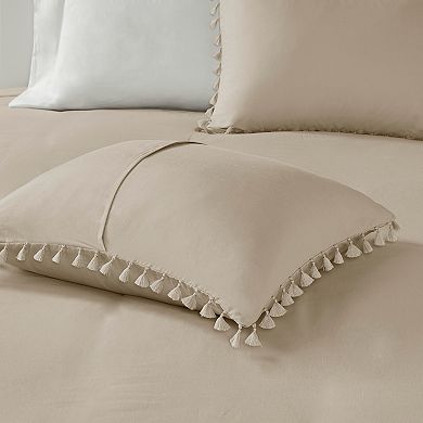 Madison Park Daisi 3-piece Cotton Duvet Cover Set
