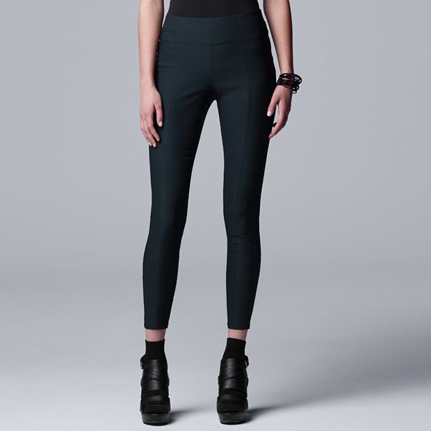 Simply Vera Vera Wang, Pants & Jumpsuits, Vera Wang Seamed Scuba Skinny  Pants