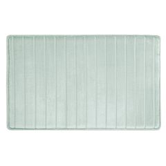 Amazon Com Microdry Quick Drying Memory Foam Framed Bath Mat With Griptex Skid Resistant Base 17x24 Linen Home Kitchen