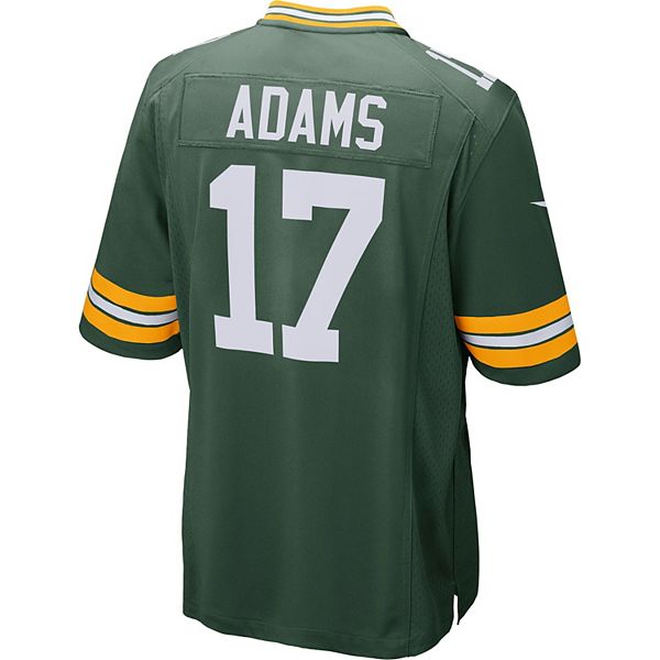 Green Bay Packers Davante Adams Jersey Limited Inverted Legend Gold NO.17