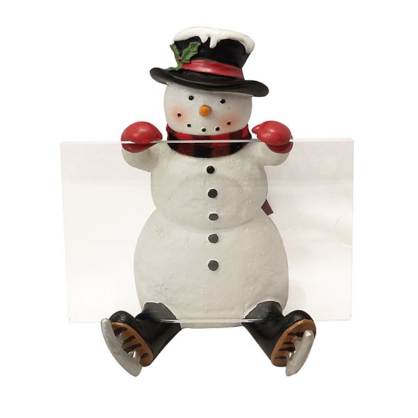 St Nicholas Square 2022 4 X 6 Snowman Christmas Frame St. Nicholas Square® Snowman 4" X 6" Christmas Frame