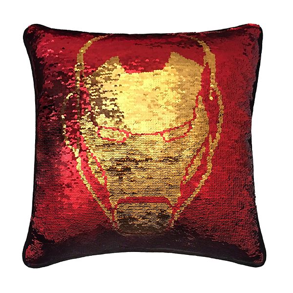 Marvel Avengers 2-In-1 Reversible Sequin Pillow 20”x20” Free U.S Ship 
