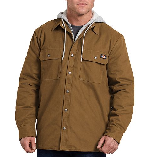 Big & Tall Dickies Relaxed-Fit Hooded Duck Shirt Jacket