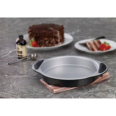 Cuisinart Easy-Grip 9-in. Nonstick Round Cake Pan