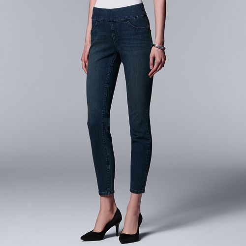 Women's Simply Vera Vera Wang Everyday Luxury Pull-On Jeggings