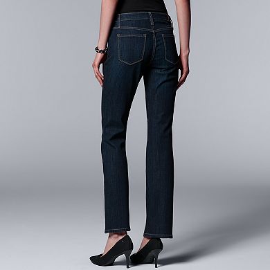 Women's Simply Vera Vera Wang Everyday Luxury Midrise Bootcut Jeans