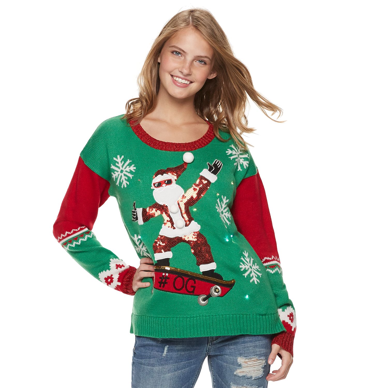 kohls christmas sweatshirt