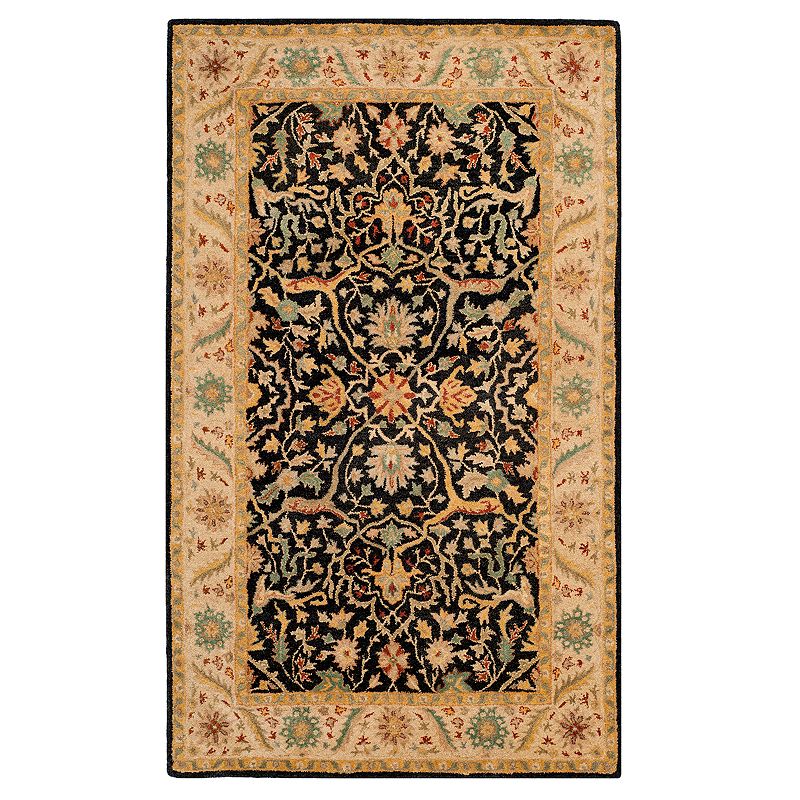 Safavieh Antiquity Merle Rug, Black, 8X11 Ft