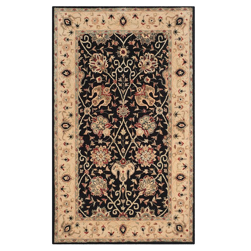 Safavieh Antiquity Juliana Rug, Black, 4X6 Ft