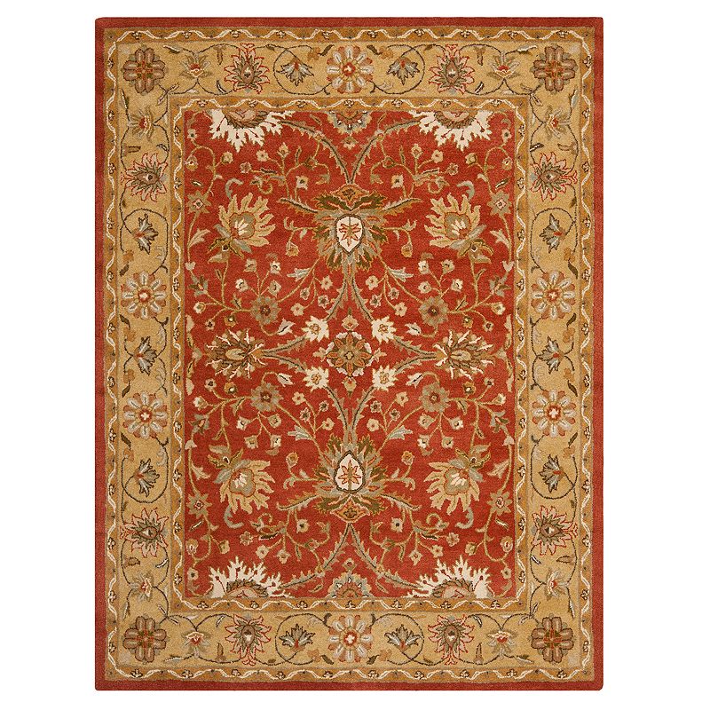 Safavieh Antiquity Margot Rug, Red/Coppr, 6Ft Rnd