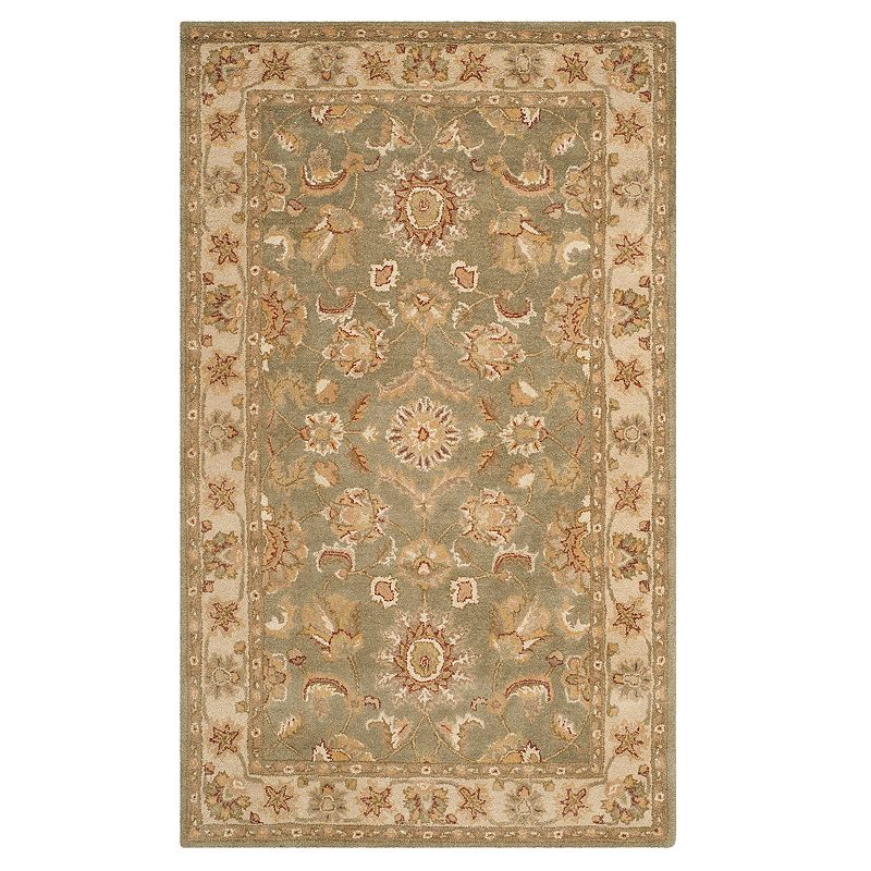 Safavieh Antiquity Kate Rug, Green, 6X9 Ft