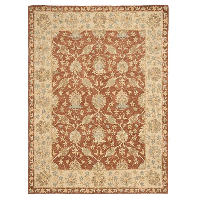 Safavieh Antiquity Rebecca Rug, Brown, 6Ft Rnd