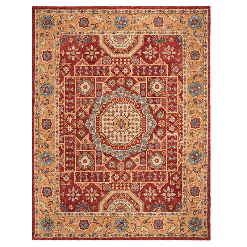 Safavieh Antiquity Annie Rug, Red, 4X6 Ft
