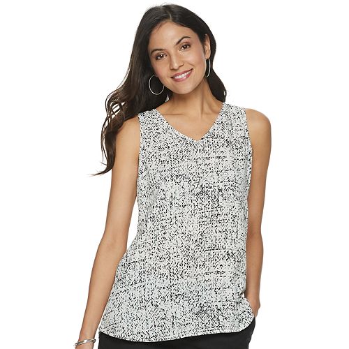 Women's Apt. 9® VNeck Shell Tank