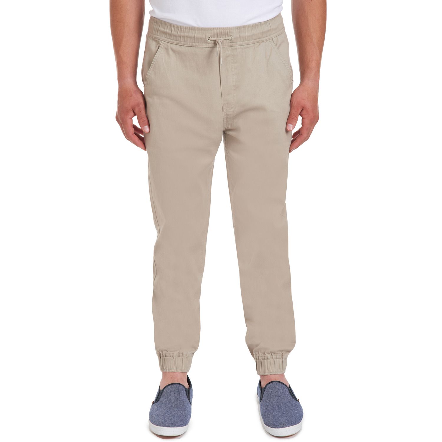 kohls khaki joggers