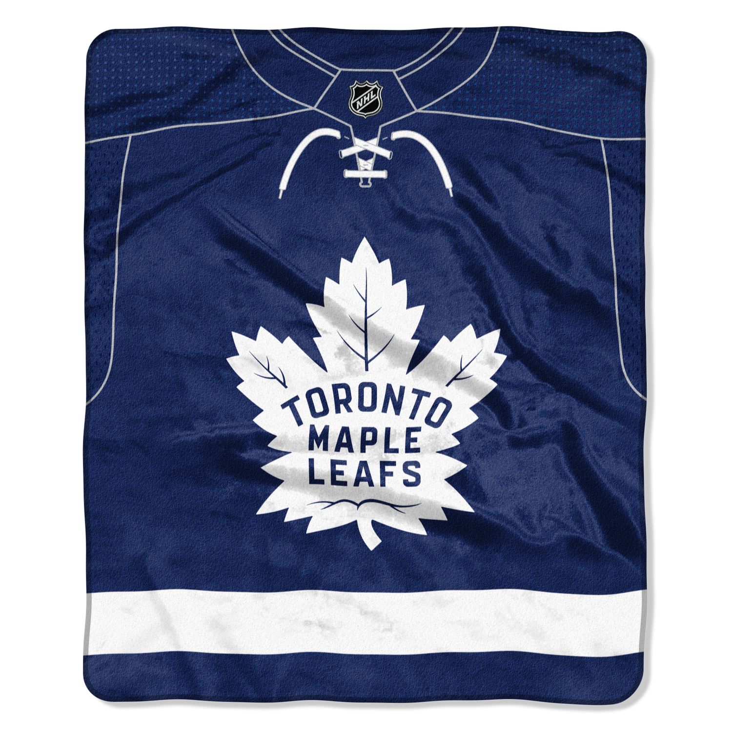 leafs jersey dress