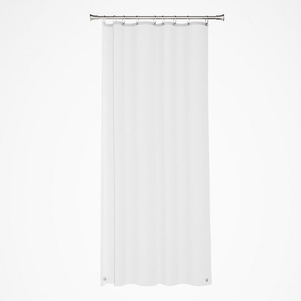 54 x 78 PEVA Shower Curtain Stall Liner, Mildew Resistant
