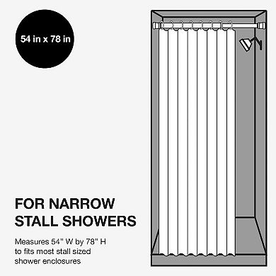 Sonoma Goods For Life® Medium Weight PEVA Stall Shower Curtain Liner