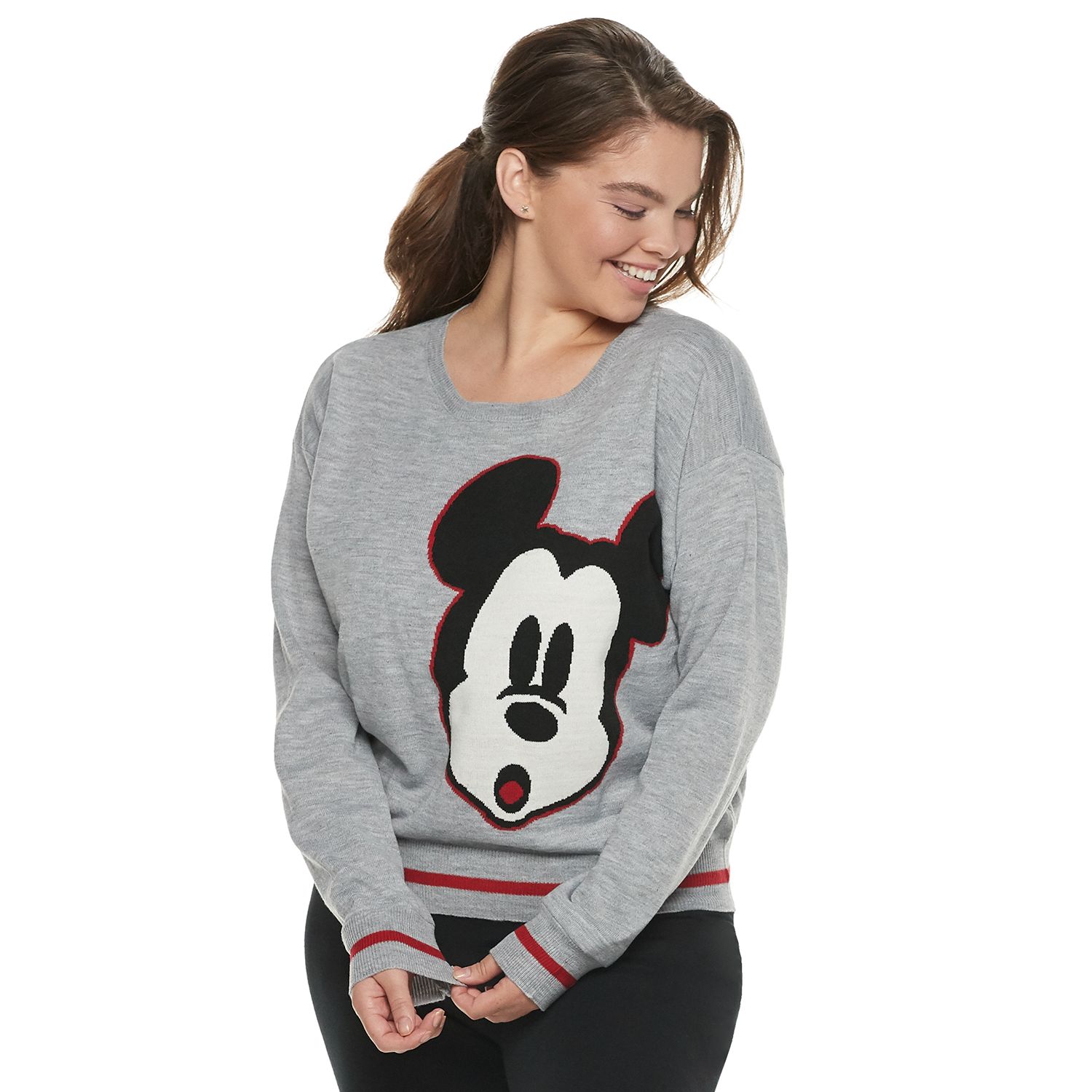 plus size mickey mouse sweatshirt