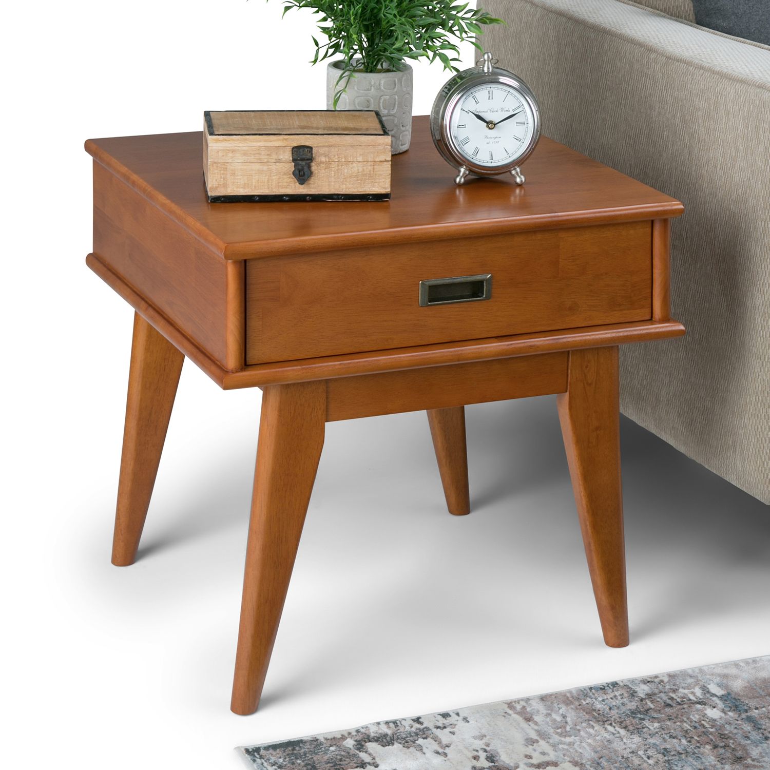 Simpli Home Draper End Table