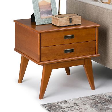 Simpli Home Draper Mid Century Side Table