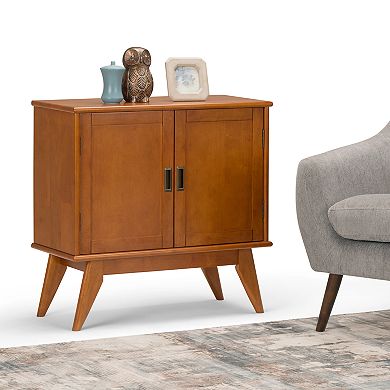 Simpli Home Draper Mid-Century Storage Cabinet