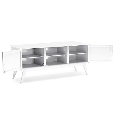 Simpli Home Draper Mid-Century TV Stand