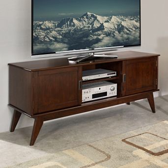Simpli Home Draper Mid-Century TV Stand