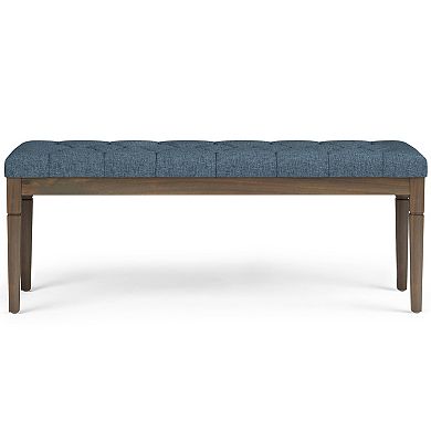 Simpli Home Waverly Tufted Ottoman Bench