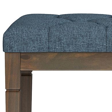 Simpli Home Waverly Tufted Ottoman Bench