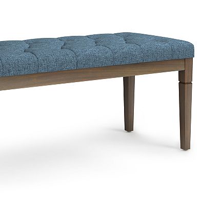Simpli Home Waverly Tufted Ottoman Bench