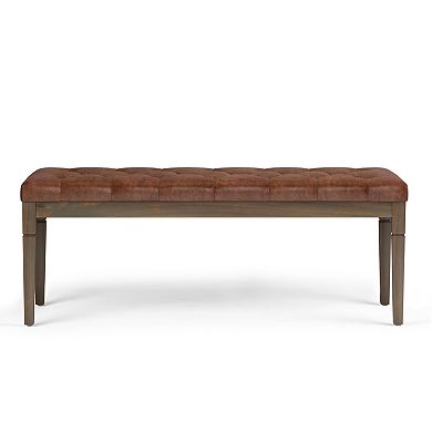 Simpli Home Waverly Tufted Bench
