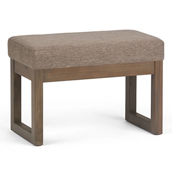 Simpli Home Milltown Contemporary Footrest Ottoman