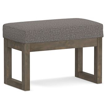 Simpli Home Milltown Contemporary Footrest Ottoman