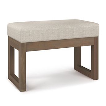Simpli Home Milltown Contemporary Footrest Ottoman