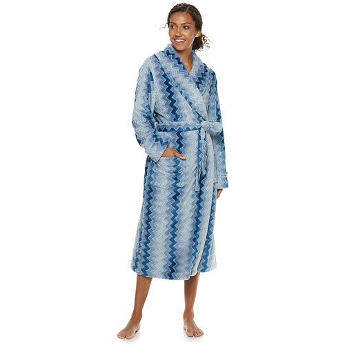 Women's SONOMA Goods for Life™ Long Plush Wrap Robe