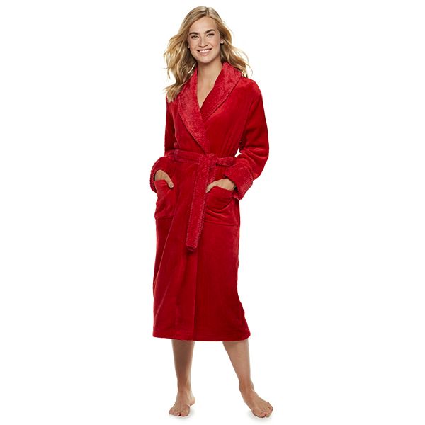 Women's Sonoma Goods For Life® Long Plush Wrap Robe