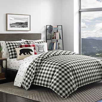 Eddie Bauer Mountain Plaid Duvet Cover Set