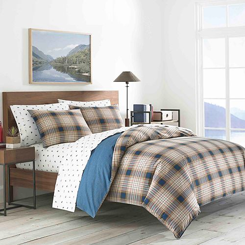 Eddie Bauer Elliot Plaid Duvet Cover Set