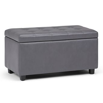 Simpli Home Cosmopolitan Medium Storage Ottoman