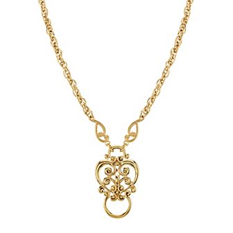 1928 Angel Pendant Necklace