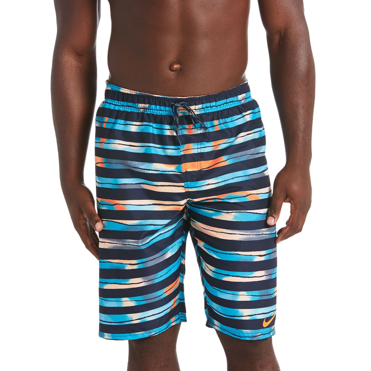 kohls mens nike swim trunks