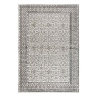 Rizzy Home Panache Traditional Distressed Ornate IV Geometric Rug